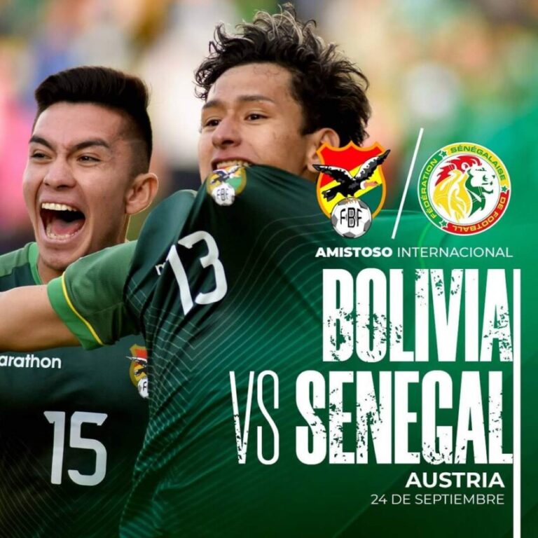 Bolivie vs Sénégal se jouera en Autriche !