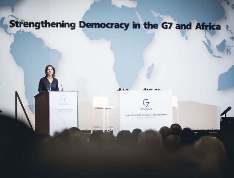 Opening Speech by Overseas Minister Baerbock on the Convention “Strengthening Democracy – In direction of Resilient Establishments and Societies within the G7 and Africa”