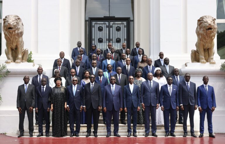 Sénégal : Le nouveau gouvernement tient sa picture officielle 