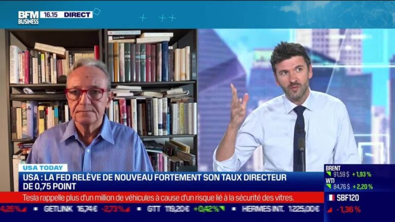 USA At the moment : La Fed relève de nouveau fortement son taux directeur de 0,75 level par Gregori Volokhine