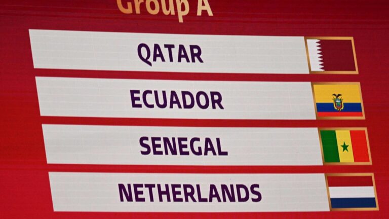 Groupe A de la Coupe du monde 2022 – Qatar, Équateur, Sénégal et Pays-Bas : dates, horaires, diffusion TV et dwell streaming des matches