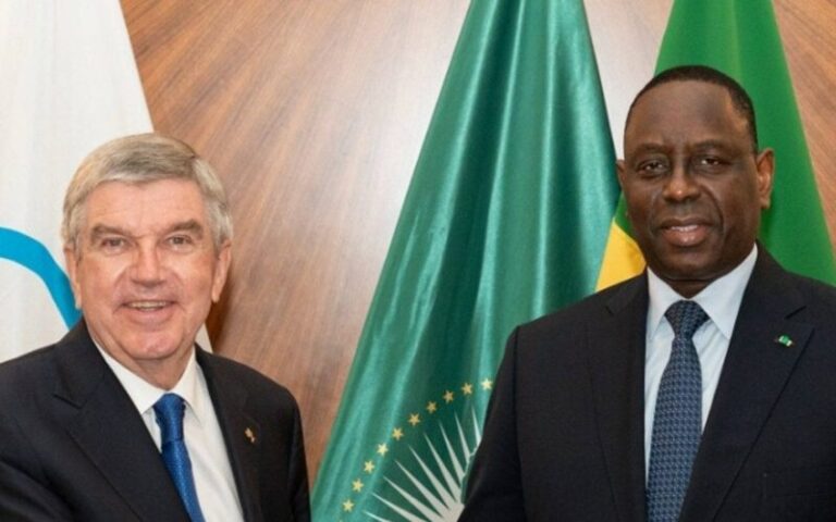 Le président du CIO, Bach, en visite au Sénégal pour les Jeux olympiques de la jeunesse de Dakar 2026