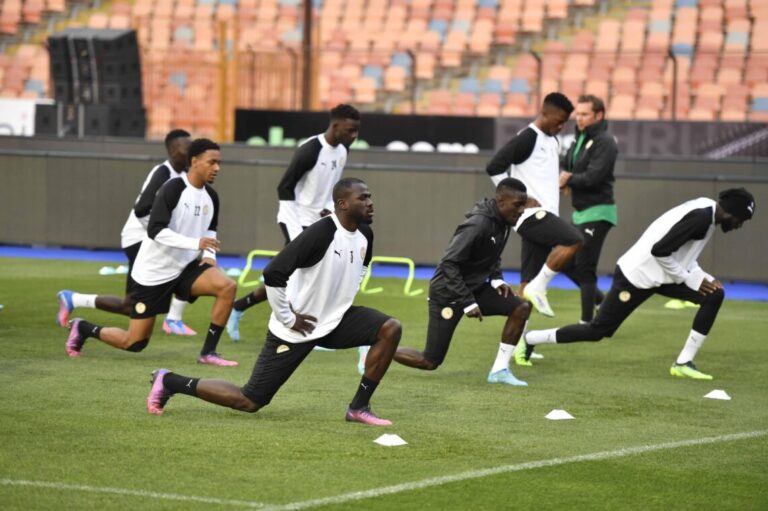 Sénégal : Revivez la dernière séance d’entraînement des Lions