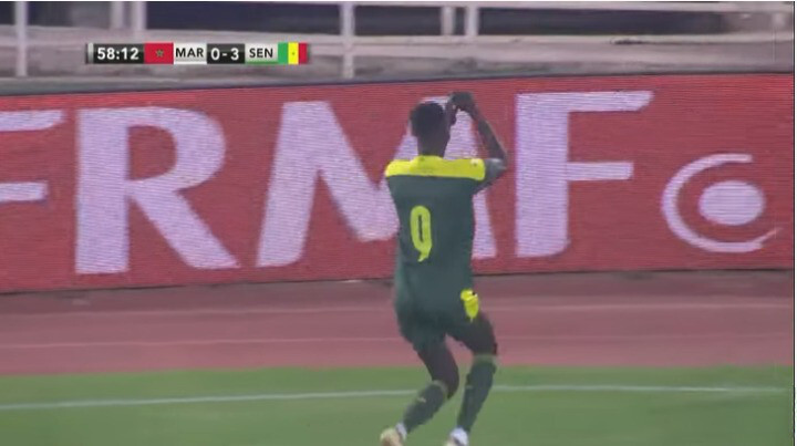 Un chic coup franc de Malèye Diagne pour le 3-0 du Sénégal contre le Maroc (video) !